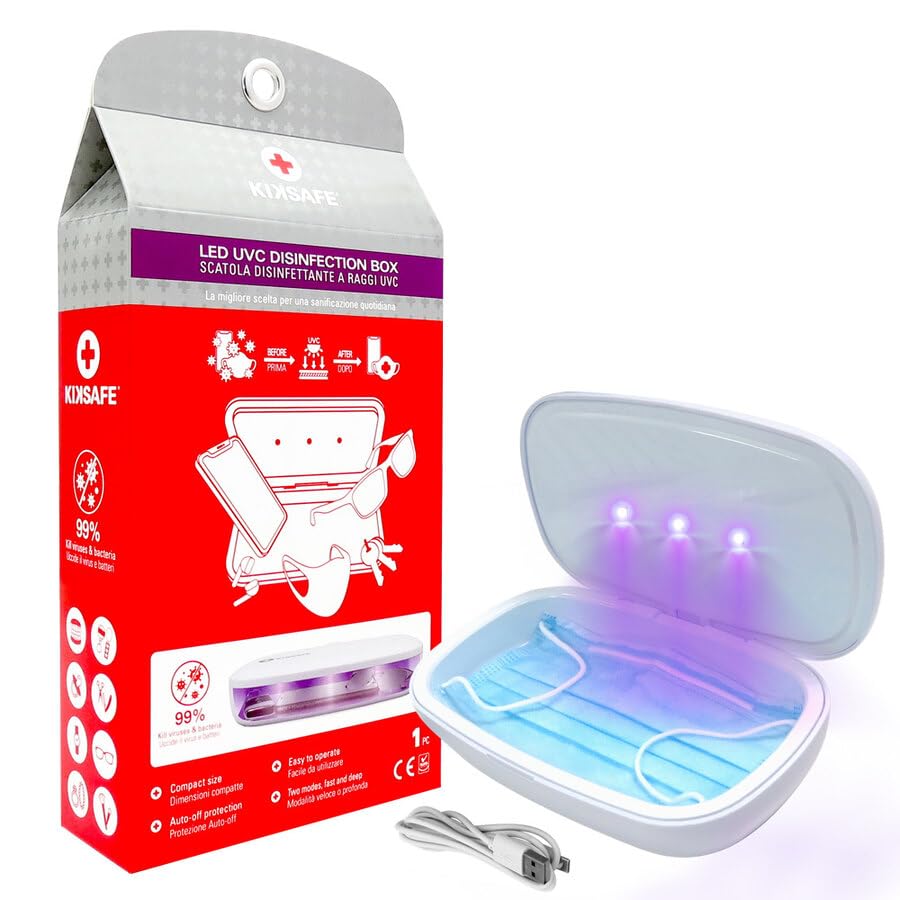 Sterilizzatore UV Portatile: Uccide Virus e Batteri