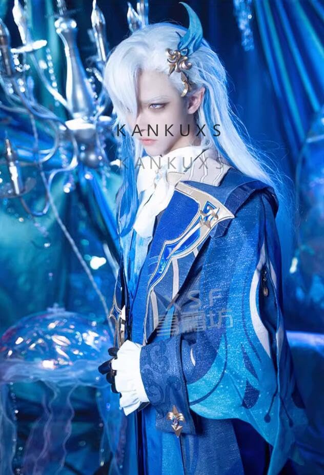 Amazon.co.jp: フルセット 衣装 フォンテーヌ ヌヴィレット コスプレ