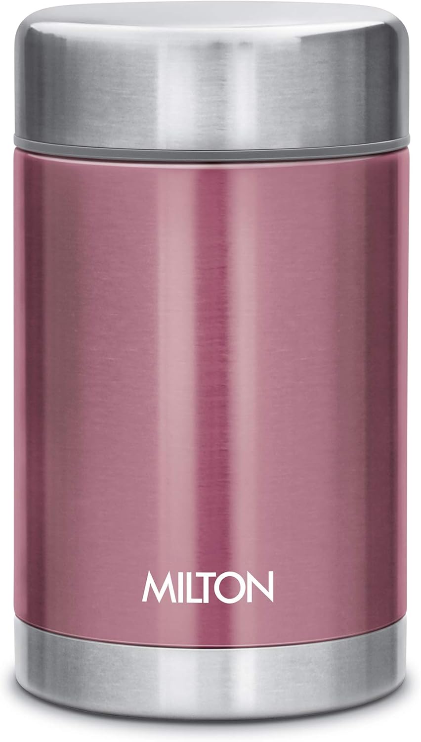 Milton Cruet 550 Thermosteel Hot and Cold Soup Flask, 515 ml, Pink Milton Cruet 550 Thermosteel Hot and Cold Soup Flask, 515 ml, Pink