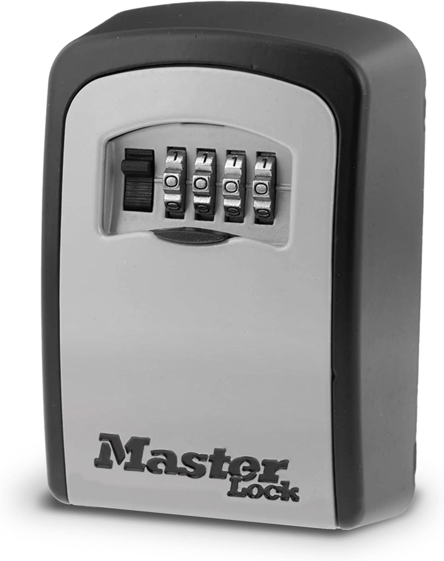 Wall Mount Key Lock Box, Outdoor Wall Mounted Lock Box for House Keys, Key Safe with Combination Lock, 5 Key Capacity, 5401EC
