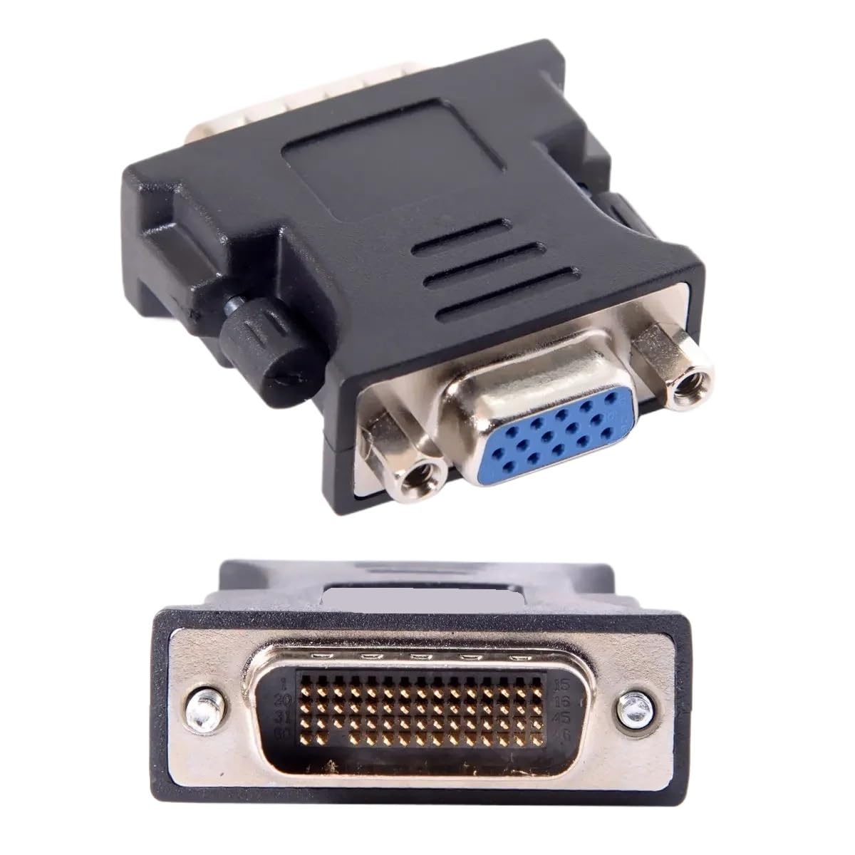 DMS 59Pin Male to 2 VGA DVI Displayport HDMI-Compatible Female Splitter Extension Cable Adapter(DMS 59Pin-VGA)