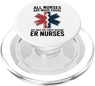 Nurse Appreciation Healthcare ER Nursing Medical Hospital PopSockets PopGrip for MagSafe
