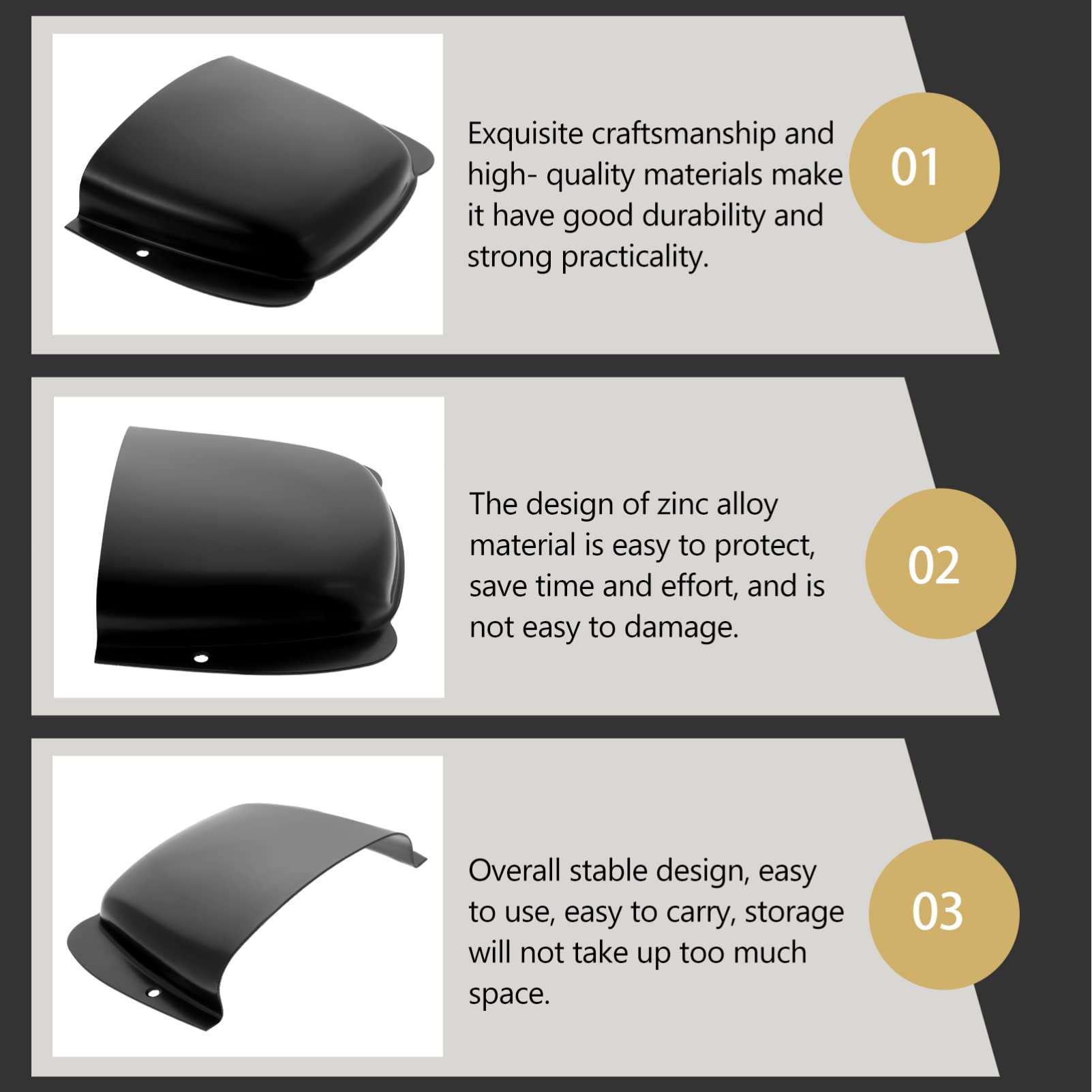 GOOHOCHY Zinc Alloy Bass Bridge Cover Bass Accessory Bridge Protect Musical Instrument Covers