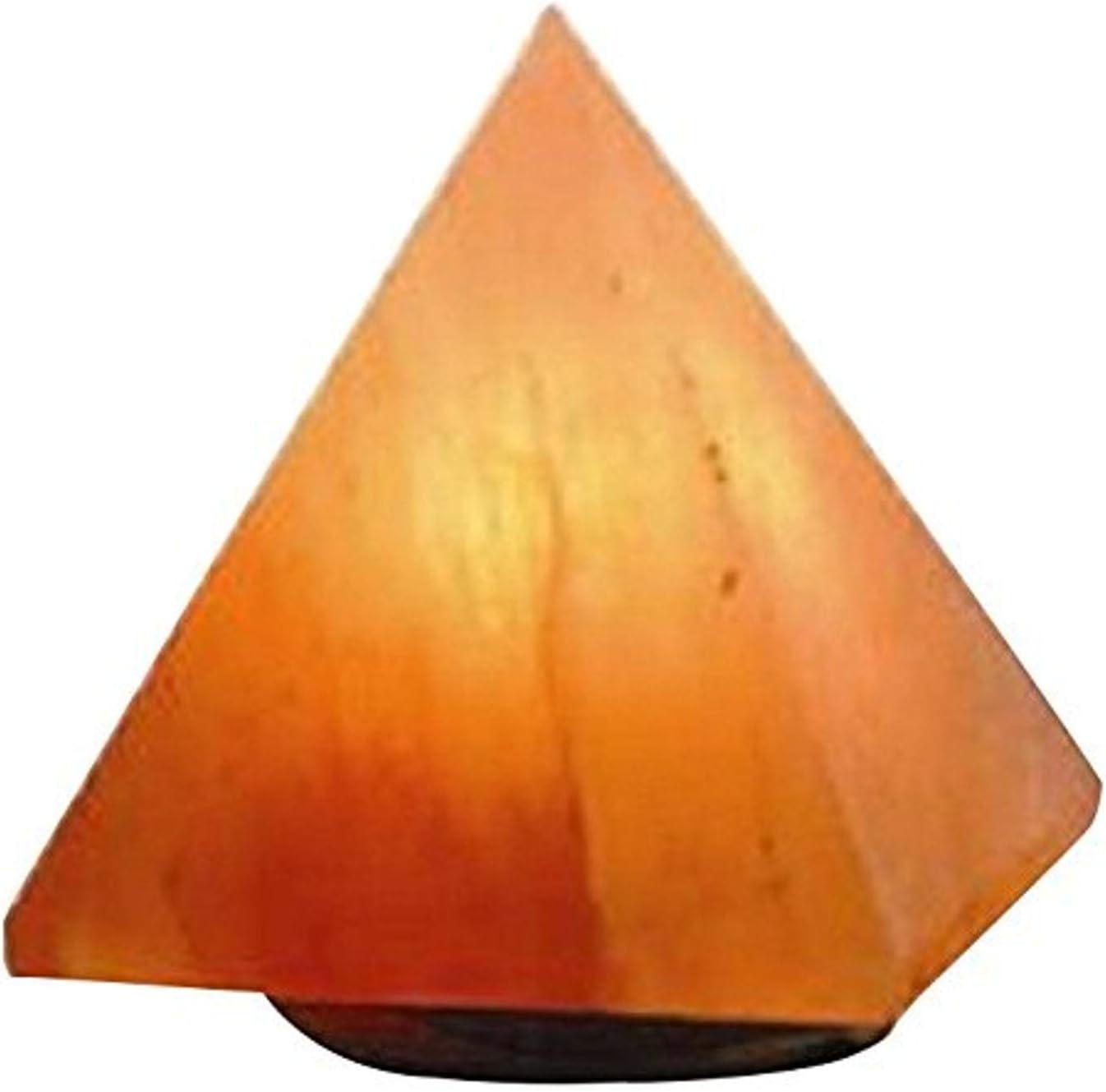StealStreet 95004 6 inch Pyramid Himalayan Salt Lamp Soft Light Illumination, Beige