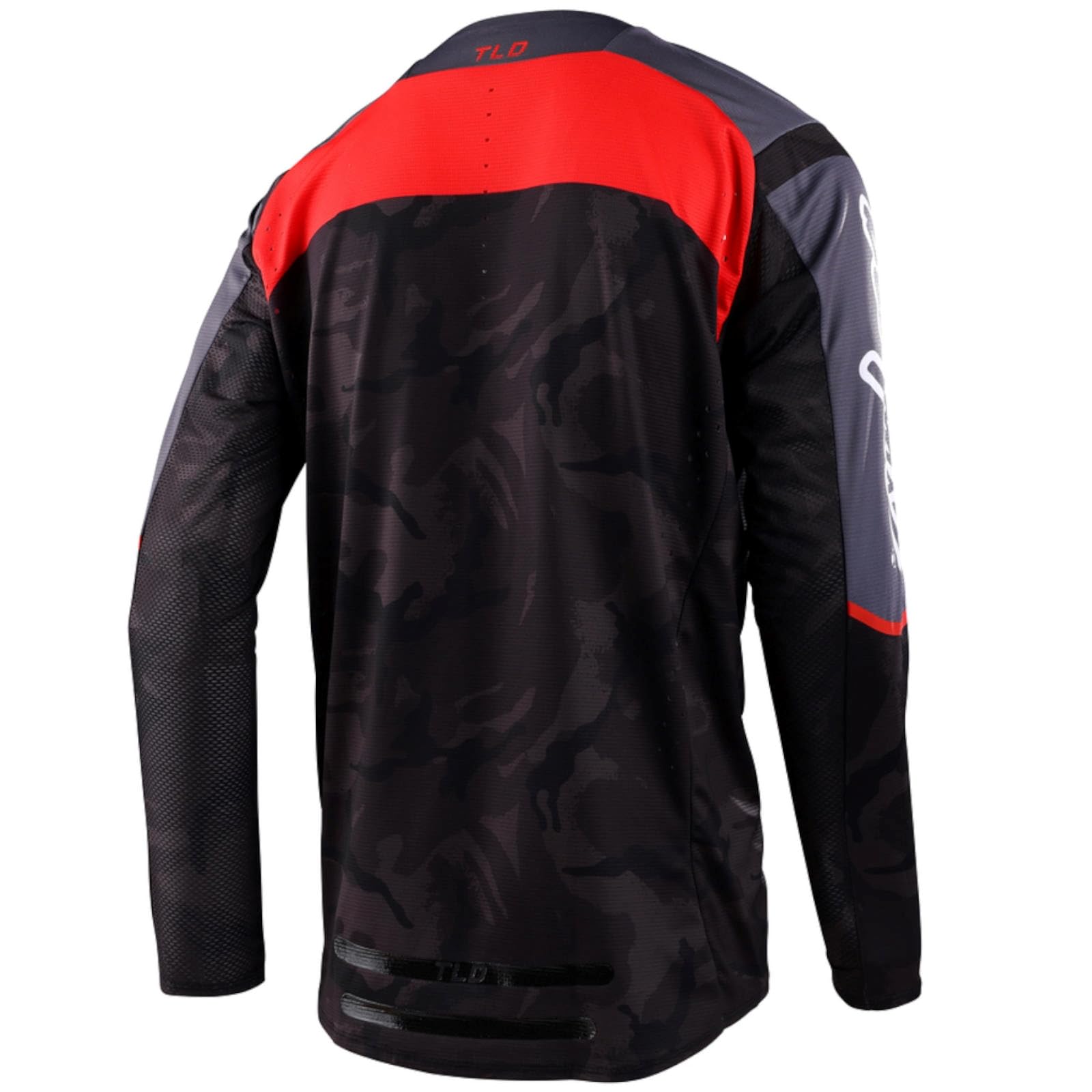 Troy Lee Designs 2023 SE Pro Jersey - Grid Camo (X-Large) (Black/Grey)