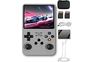 Consola R36S, 3.5 Inch Retro Handheld Game Console with 64GB