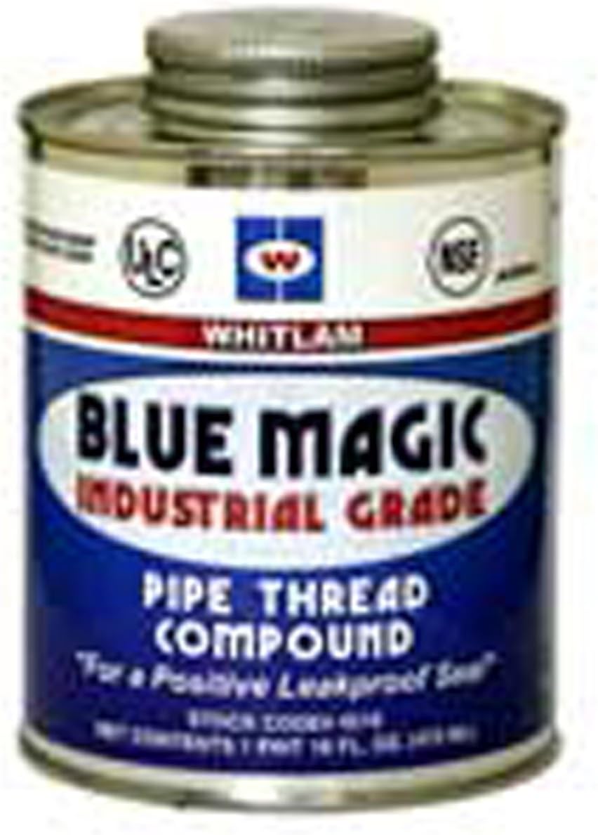 J.C. Whitlam IG16 Blue Magic Industrial Grade Pipe Thread Compound, 16
