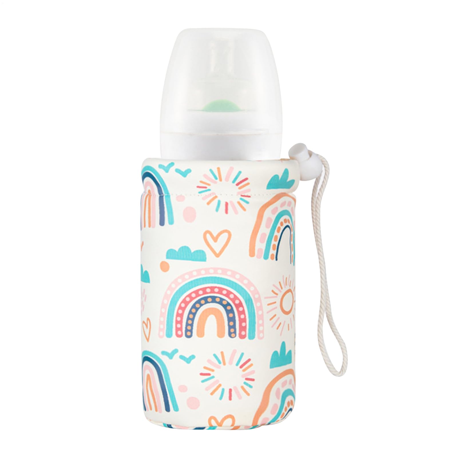 Insulated Bottle Sleeve, Thermal Milk Bottle Cover, Breastmilk Warming Sleeve for Travel and Outings, Kids Feeding Supplies, Portable and Convenient for Home, Car, or Nursery