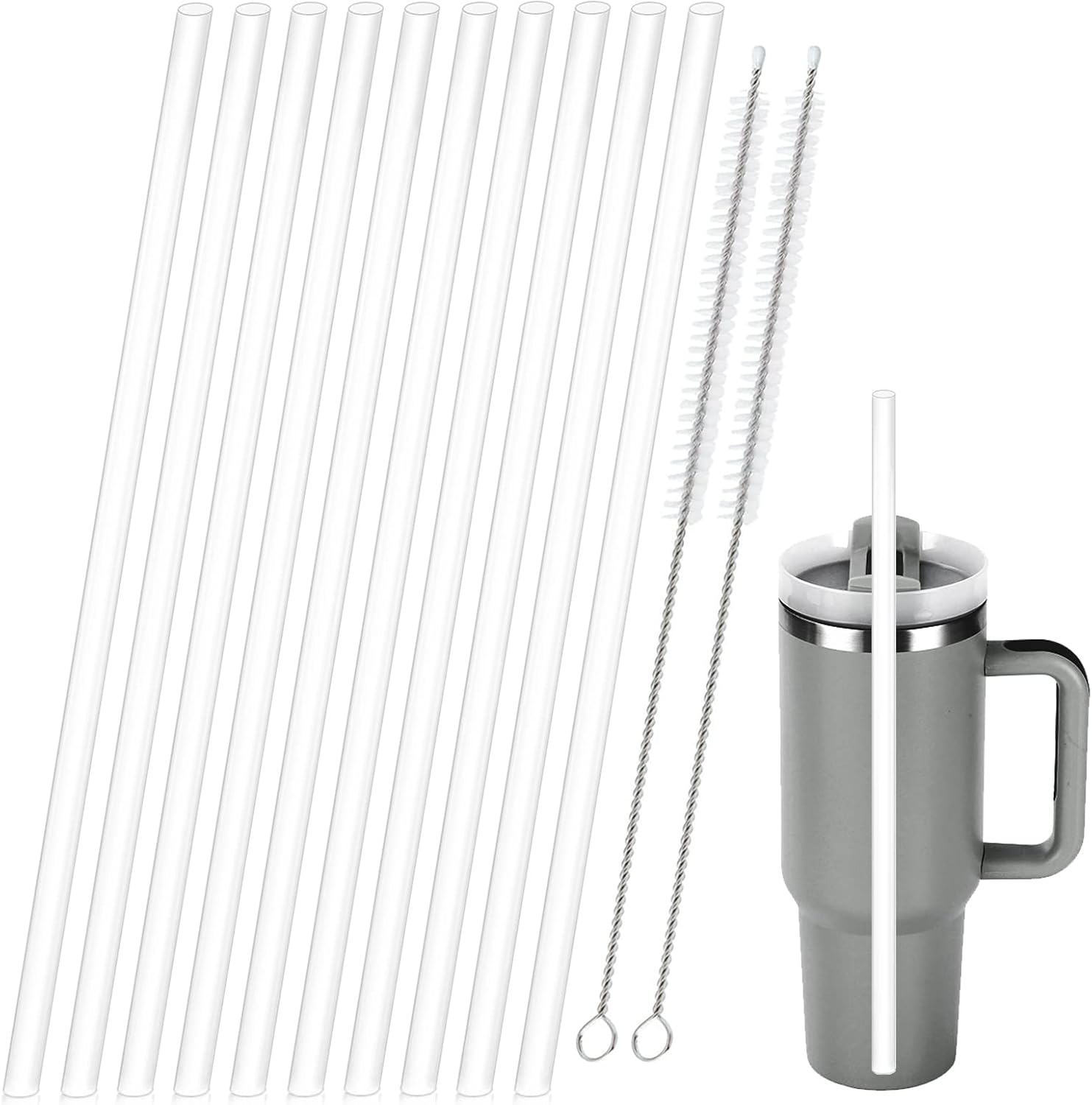 Replacement Straws for Stanley 40 oz 30 oz Tumbler,10 Pcs