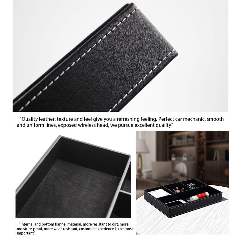 dresser top leather tray Amazon.com: Baoyun Leather Valet Tray Organizer Nightstand Dresser Top Box Edc Tray with 5 Compartment for Men&Women : Clothing, Shoes & Jewelry