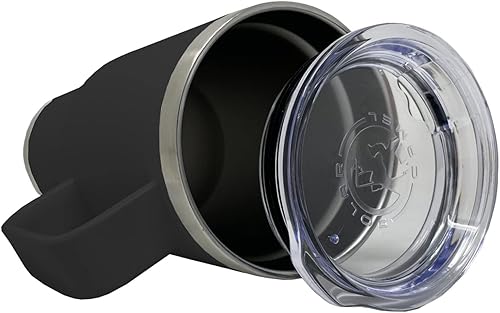 Vista 158 de LaserGram 15oz Vacuum Insulated Coffee Mug, Ankh, Personalized Engraving Included (Orange)