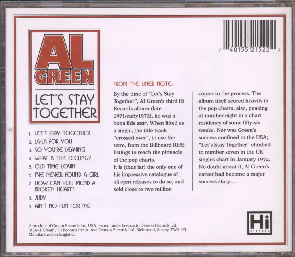 Let's Stay Together