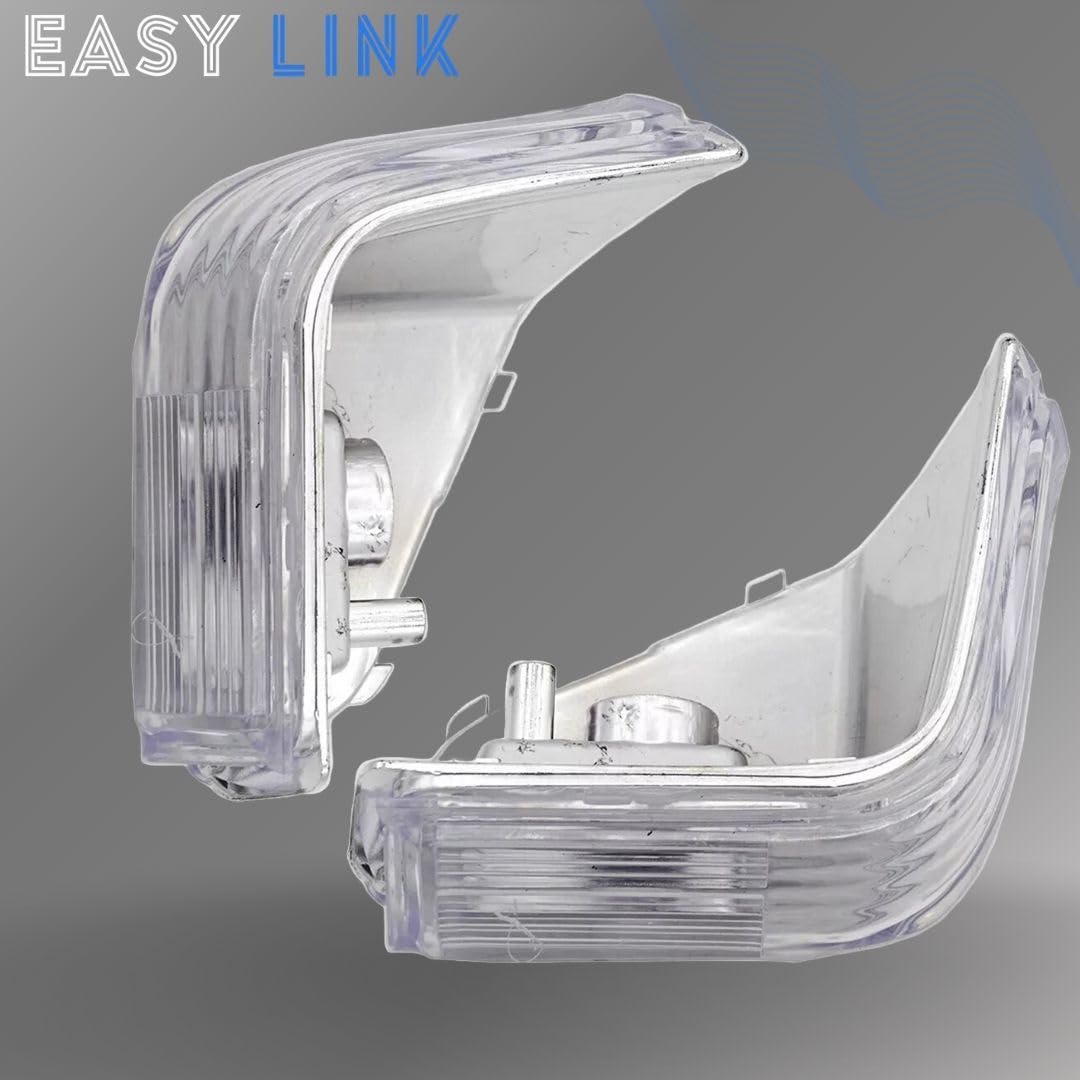 2 indicatori di direzione per specchietto retrovisore destro, sinistro, indicatore di direzione laterale, compatibili con Mercedes Sprinter W906 2006 – 2018, VW Crafter 2006 – 2016