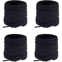 VSUDO 2 Pairs 5/16" Fine Weave Flat Shoe Lace Shoestring for Running Athletic Sneaker
