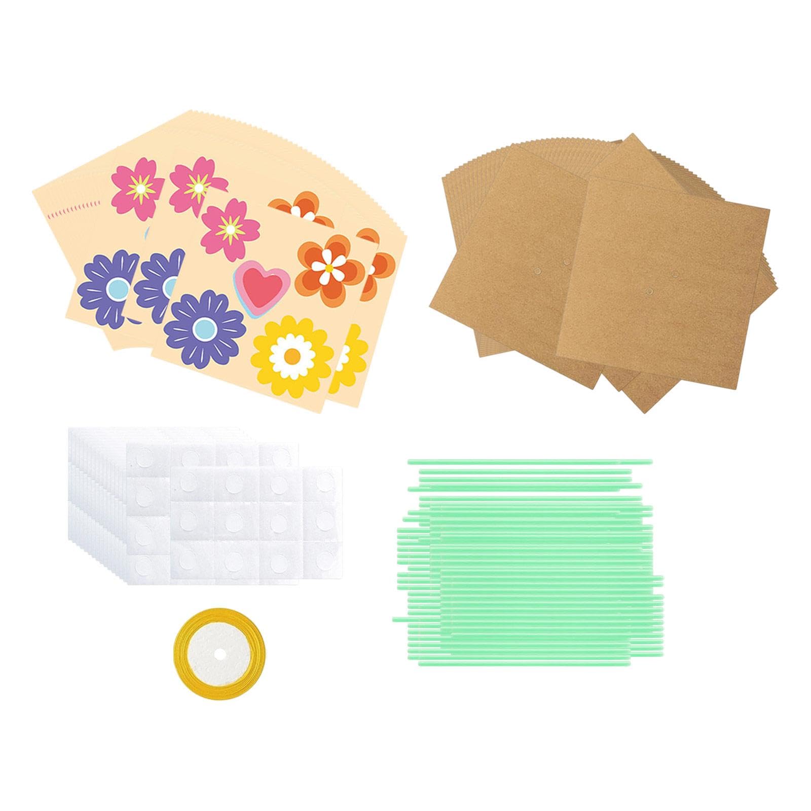 CALANDIS™ Flower Bouquet Craft Kit Flower Bouquet Paper Craft for Valentine Mother Day | Scrapbooking & Card Kits | Scrapbooking & Paper Crafts-image-38