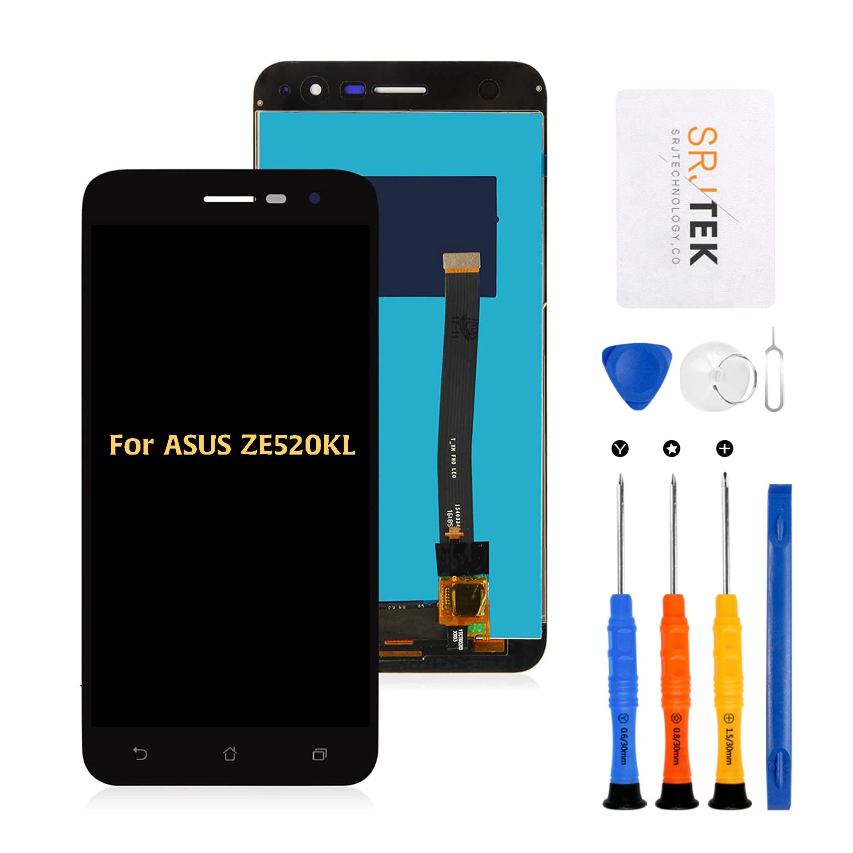 Amazon.co.jp: SRJTEK for Asus Zenfone 3 ZE520KL交換用LCDスクリーン