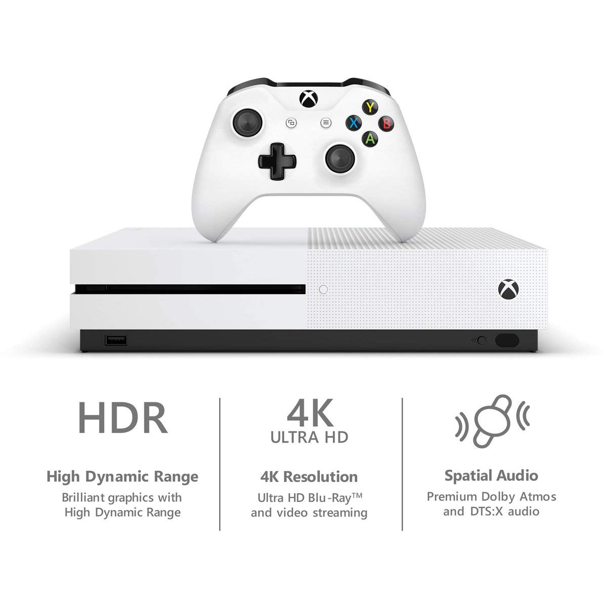 Amazon.com: Xbox One S 500GB Console - Madden NFL 18 Bundle