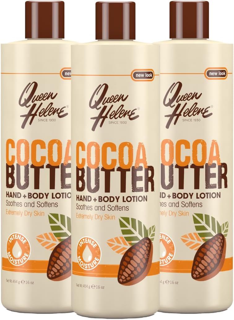 Cocoa Butter Hand & Body Lotion 16 oz (Pack of 3)