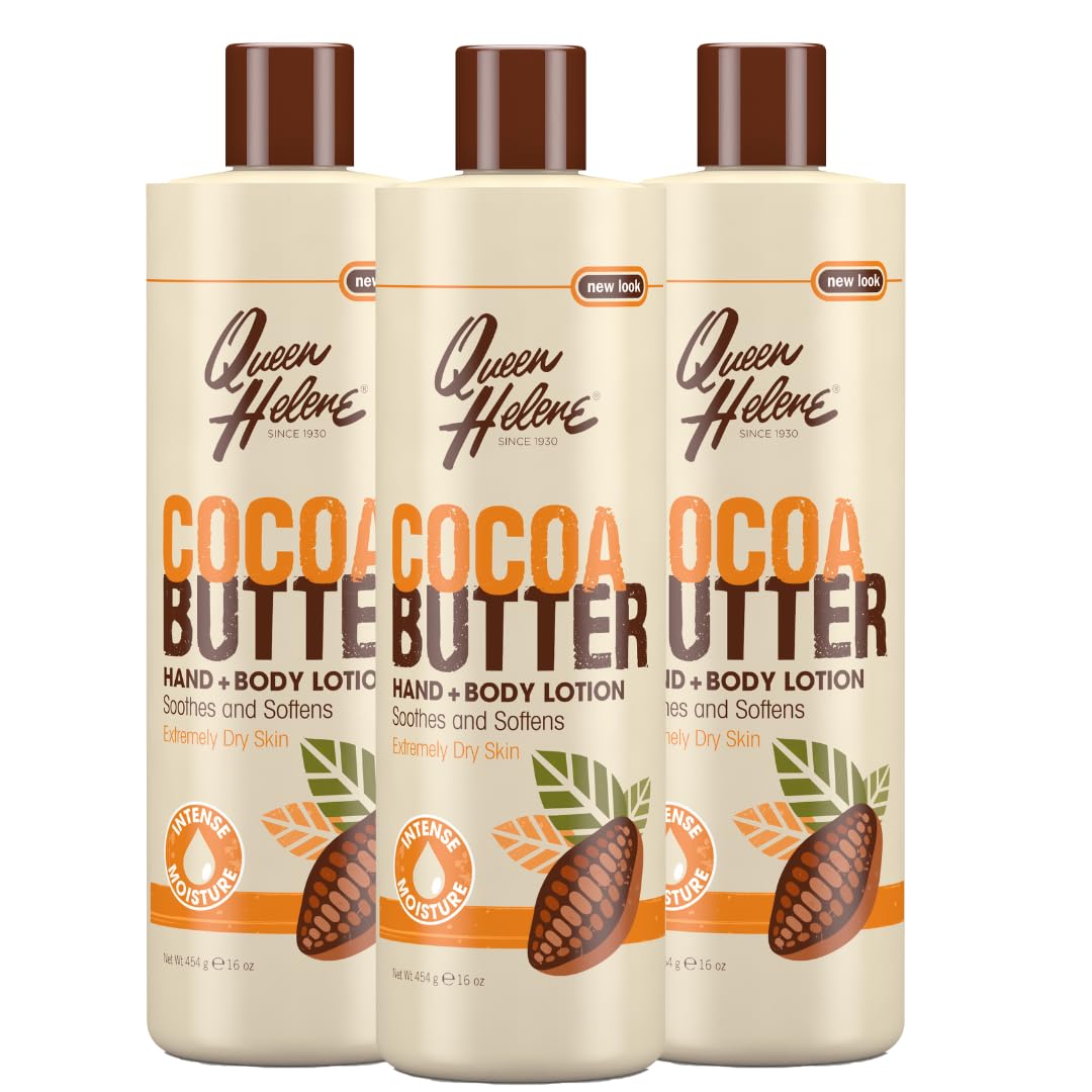 Cocoa Butter Hand & Body Lotion 16 oz (Pack of 3)
