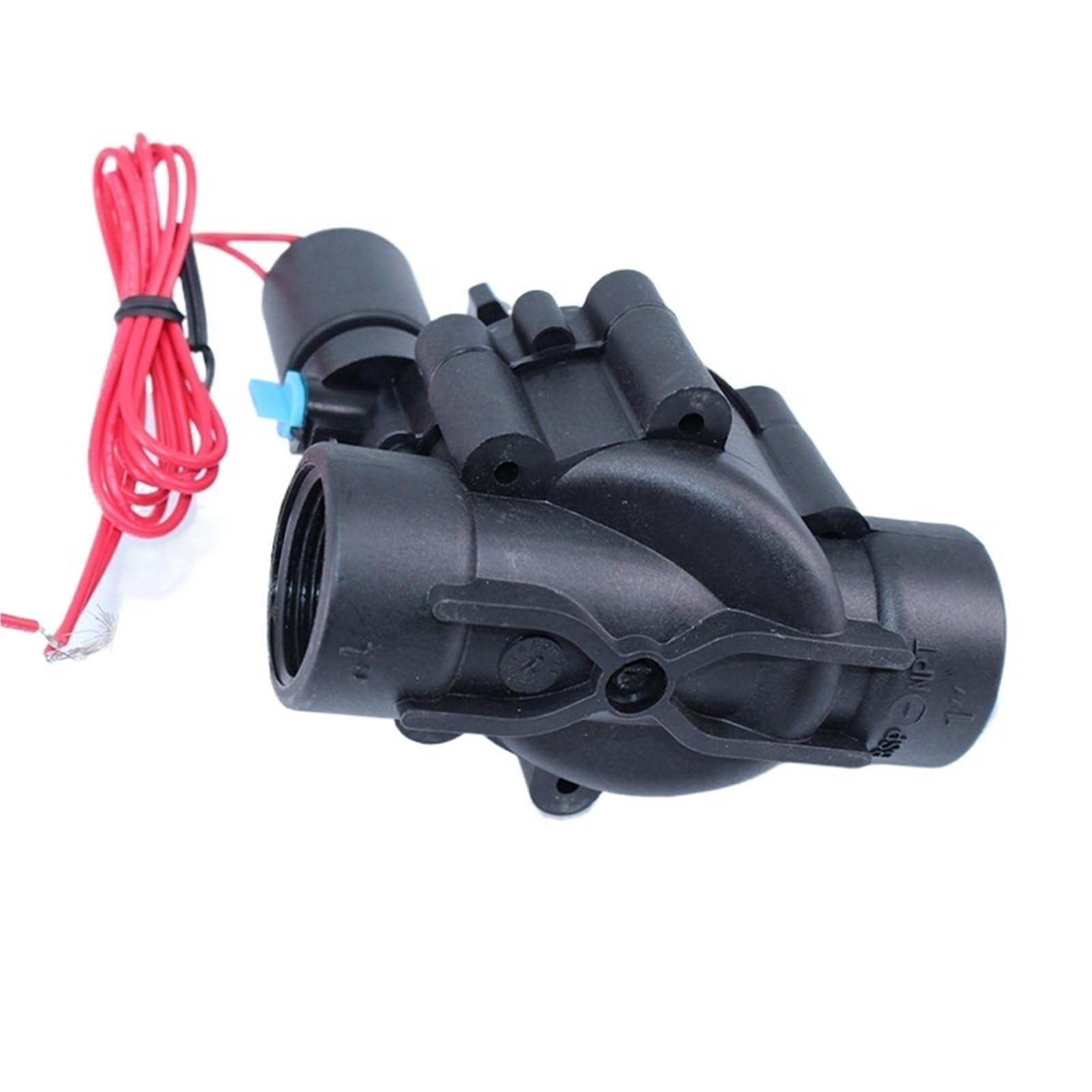 1 elettrovalvola a solenoide per irrigazione dell'acqua da 1,9 cm e 2,5 cm, con regolazione del flusso, 220 V CA, 24 V CC, 24 V CA, chiusura per irrigazione agricola (2,5 cm, CC LAT9-20 V, normalmente