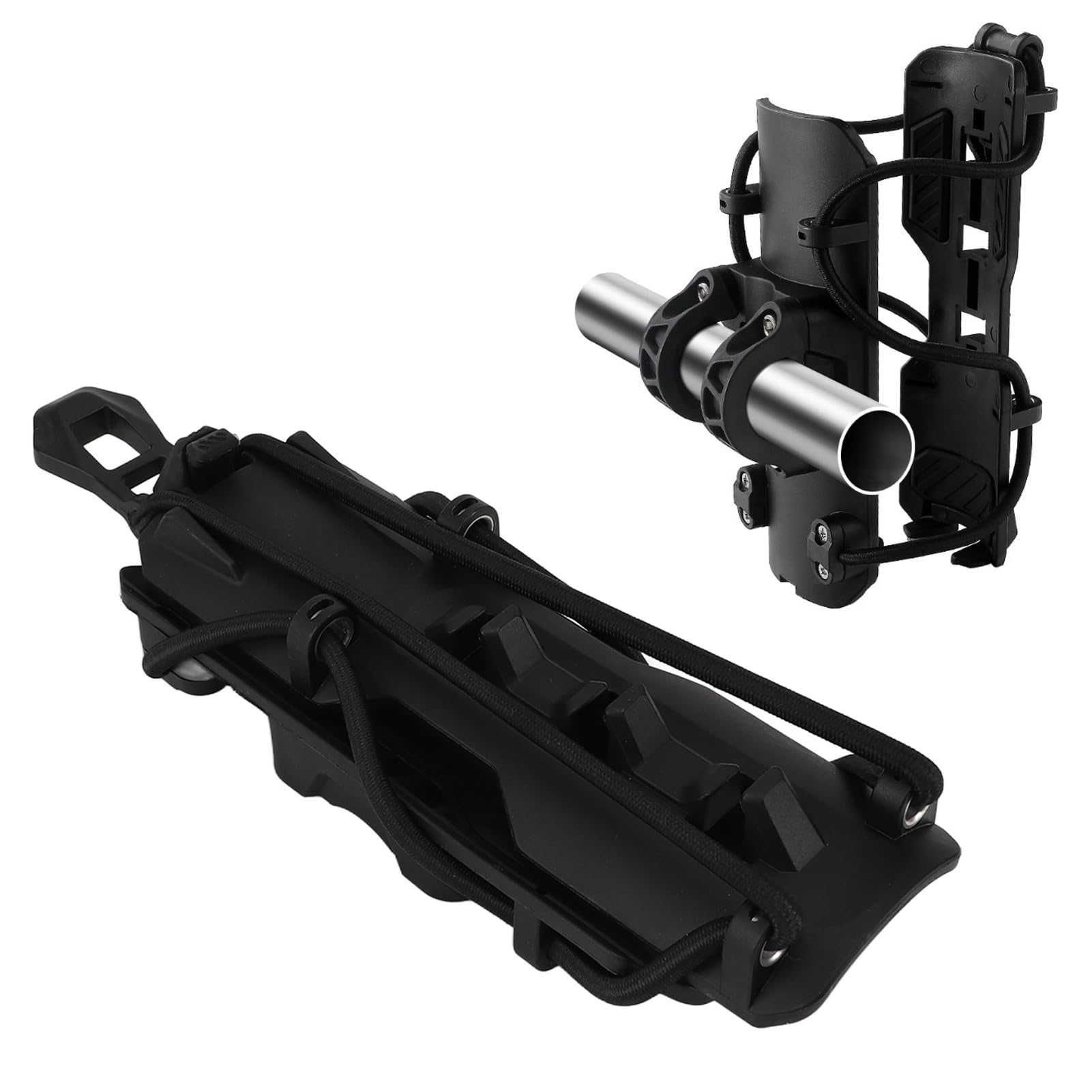 Portabotellas para Motocicleta, Liberaci¨®n R¨¢pida y Ajustable, para Barras de 25 mm, Ideal para Viajes Largos