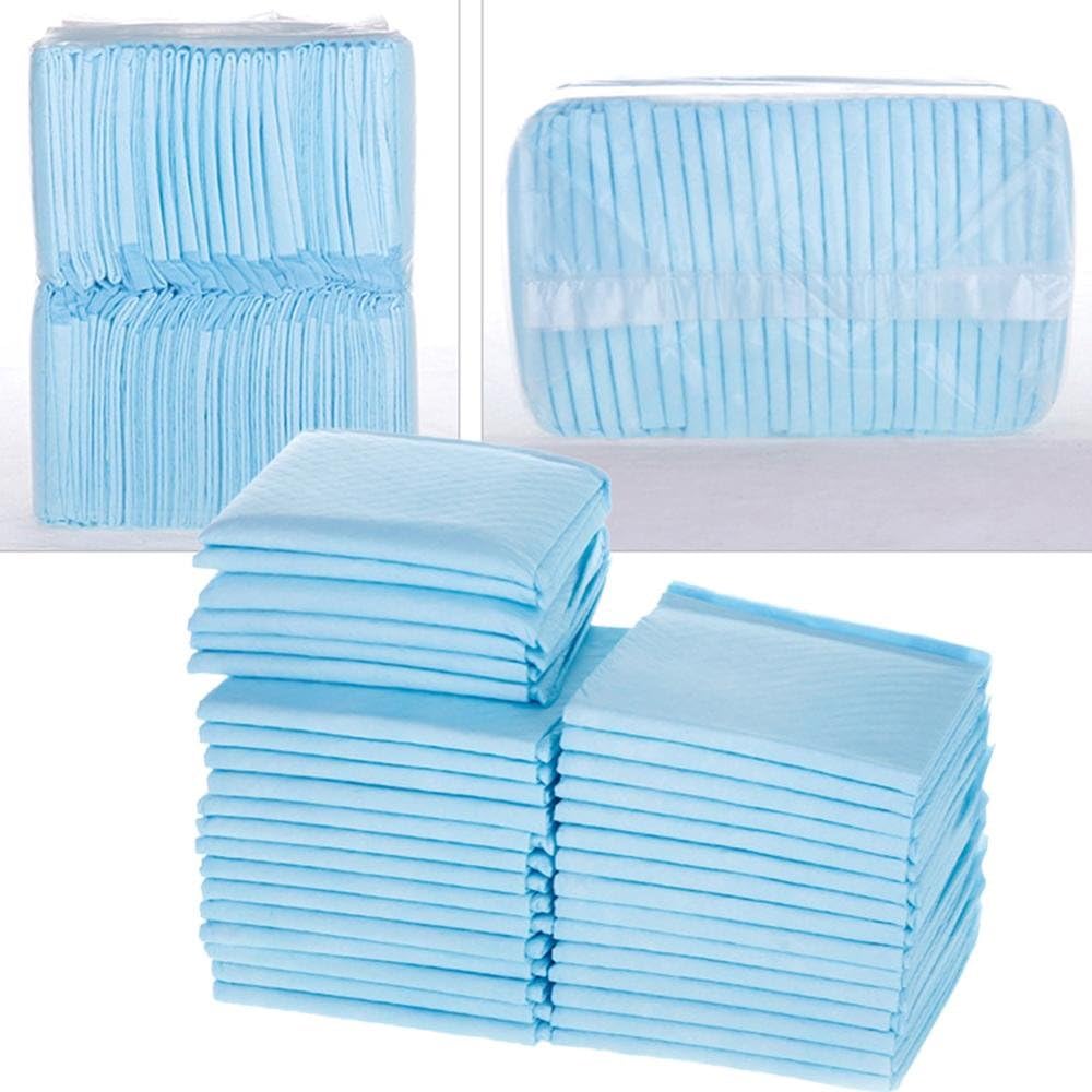 23X24 200ct Cheap Puppy Pads/Incontinence Under Pads 3-Layer PuppTraining Pads for Puppy Dog Training-House Breaking for The Small Mini and Teacup Breeds