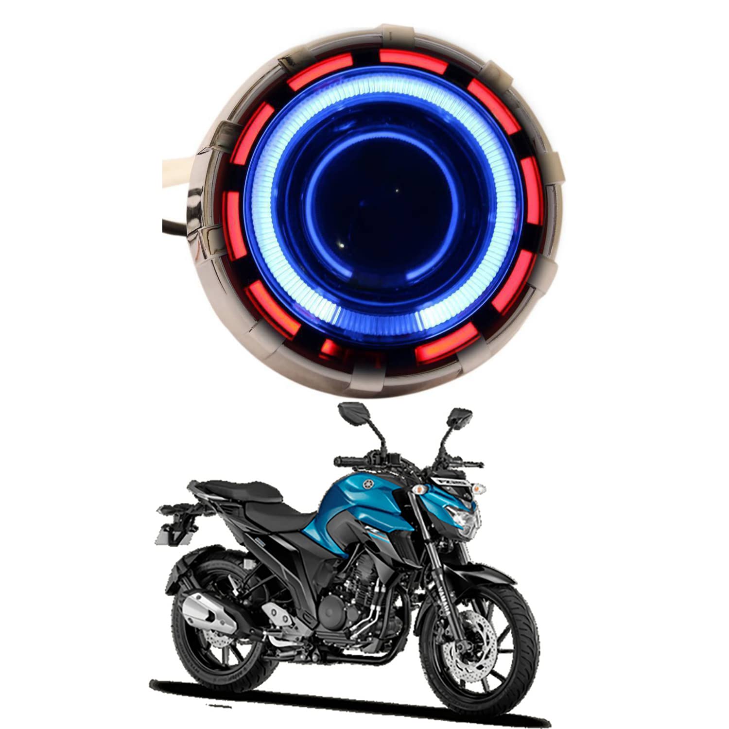 Projector Yamaha Fazer Light Modification LED Headlight Housing MG