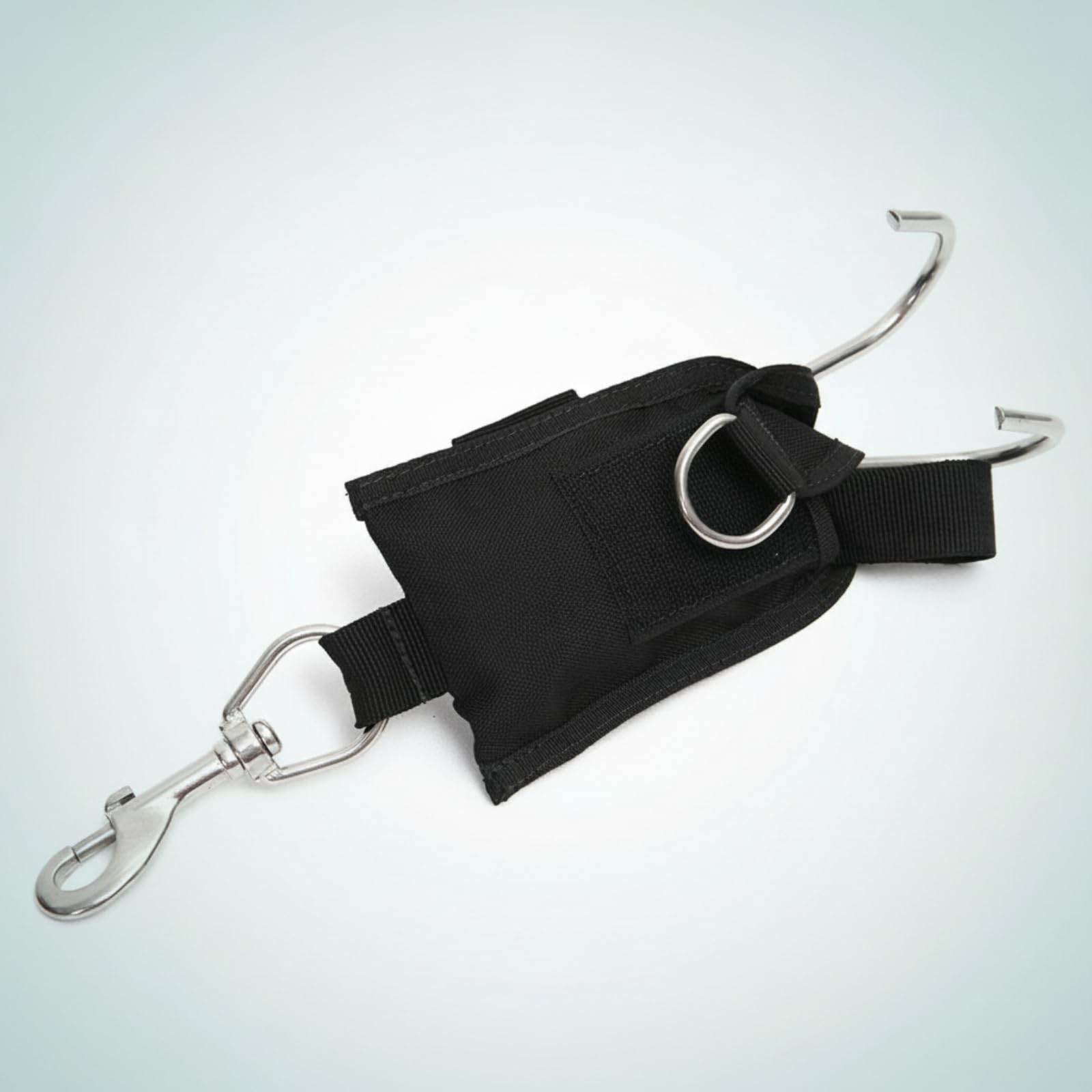 Sangle Plongée avec Crochet Accessoire Gilet Stabilisateur Mains Libres Harnais pour Plongeurs