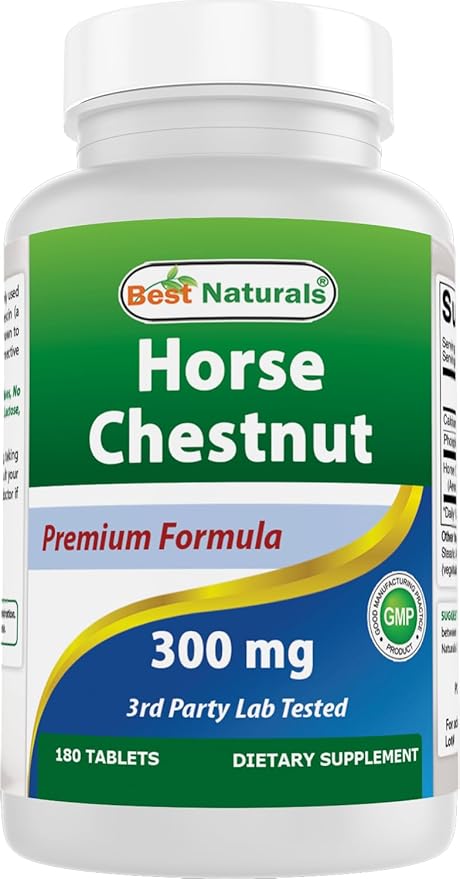 Best Naturals Horse Chestnut extract 300 mg 180 Tablets