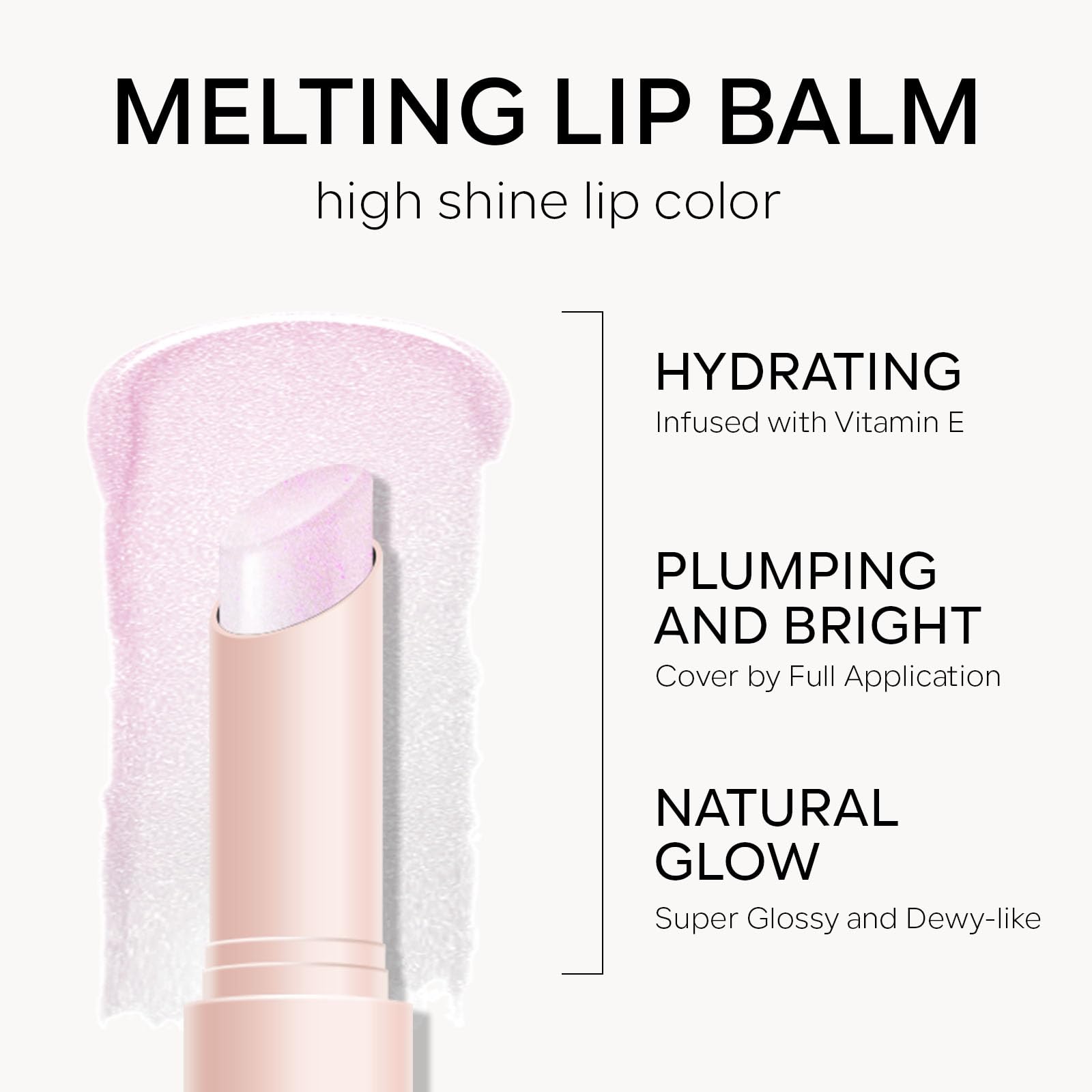 Snapklik.com : 3 Colors Melting Lip Balm, Click Lipstick, Hydrating ...