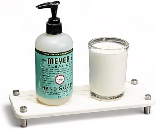 Bandeja de piedra absorbente de agua para fregadero Organizador de fregadero de secado instantáneo 2 juegos de patas Organizador de fregadero de