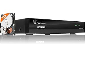 Tigersecu Ultra HD 5MP Hybrid DVR Recorder