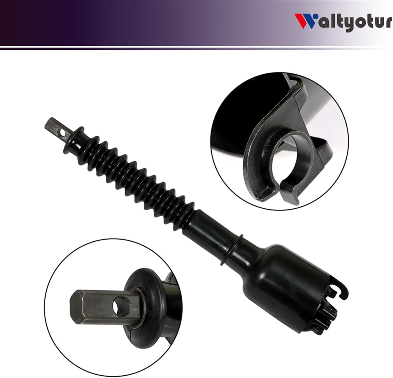 waltyotur Lower Vehicle Steering Shaft 26033170 Replacement for Escalade 1999-2000 Replacement for Yukon 1995-2000 Replacement for Suburban C2500 1995-2000 Replacement for Suburban C3500 1995-2000