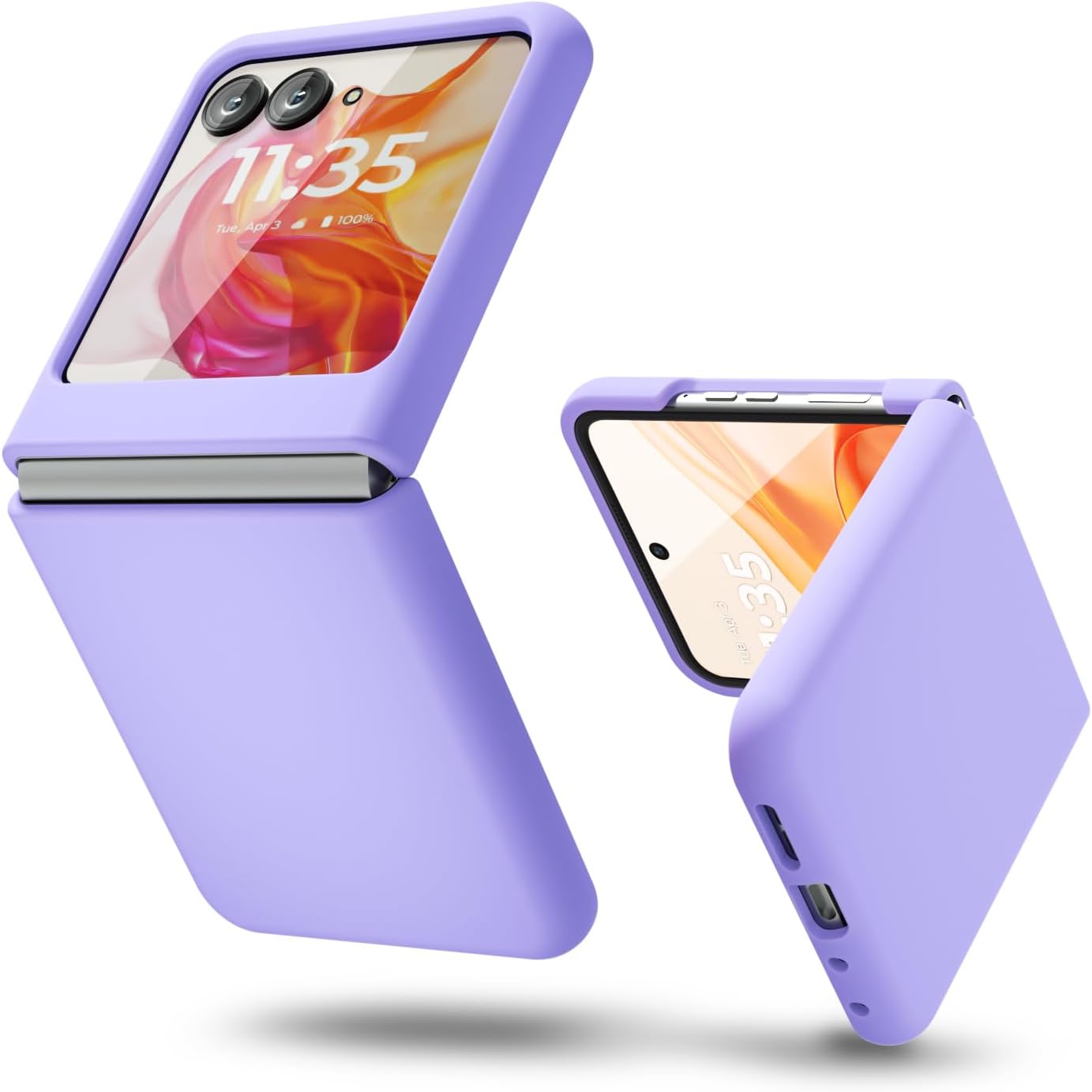 Aitipy - Funda Compatible Con IPhone 14, Material De TPU De Goma De Gel Suave, Protección Completa De La Cámara, Funda Protectora A Prueba De Golpes Para Mujeres Y Niñas (negro