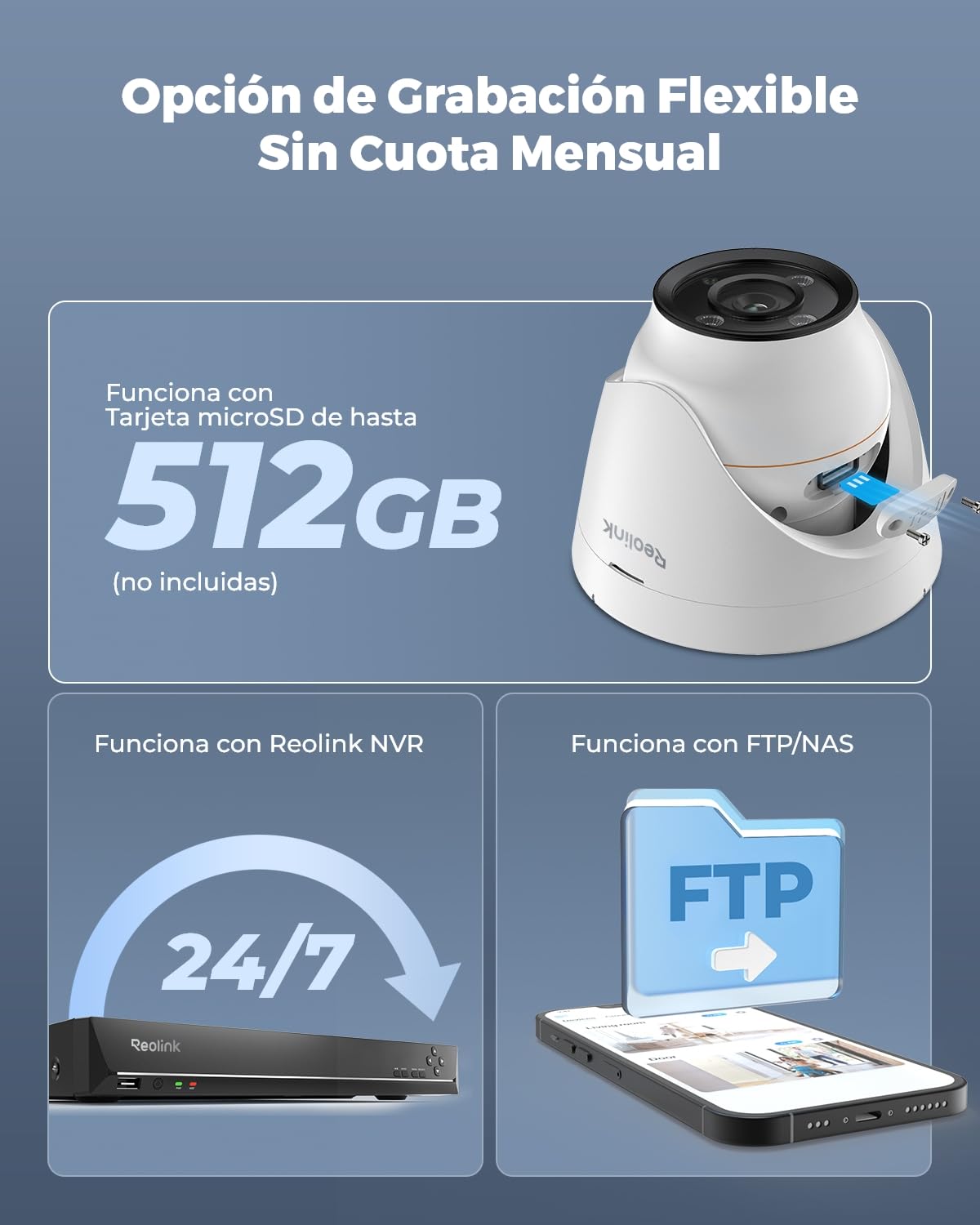 Reolink 12MP Camara Vigilancia PoE con Foco, Camara IP Exterior con Detección de Personas/Vehículos/Pets, Audio Bidirectional, Visión Nocturna en Color, Grabación 24/7 y Lapso de Tiempo, RLC-1224A | Camara Vigilancia con Detección de Personas/Vehículos/Pe
