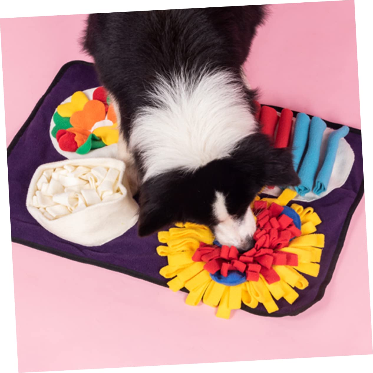1pezzi Tappetino Olfattivo per Cani Tappetino per Addestramento Cani Accessori per Lavorare Sul Naso per Alimentazione di Snack per Animali Domestici