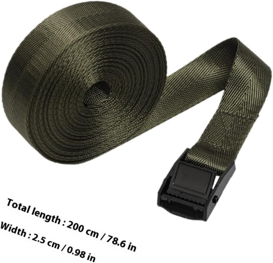 POPETPOP Camera Bundling Strap 2 Rolls Nylon Zinc Alloy with Strong Buckles image 2