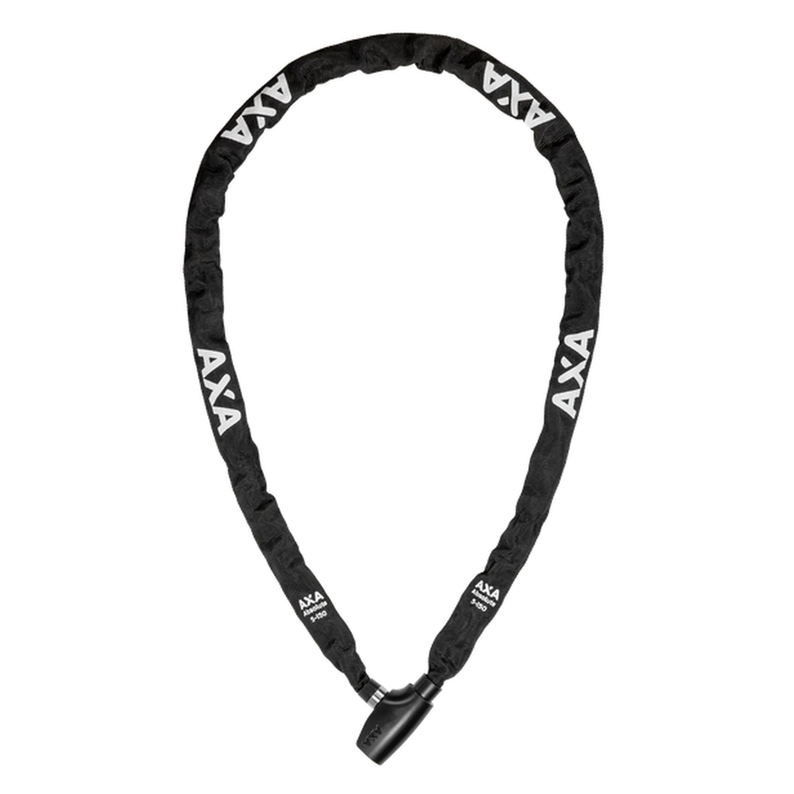 AXA 59051595SS Absolute 5-150 Chain Lock, Black