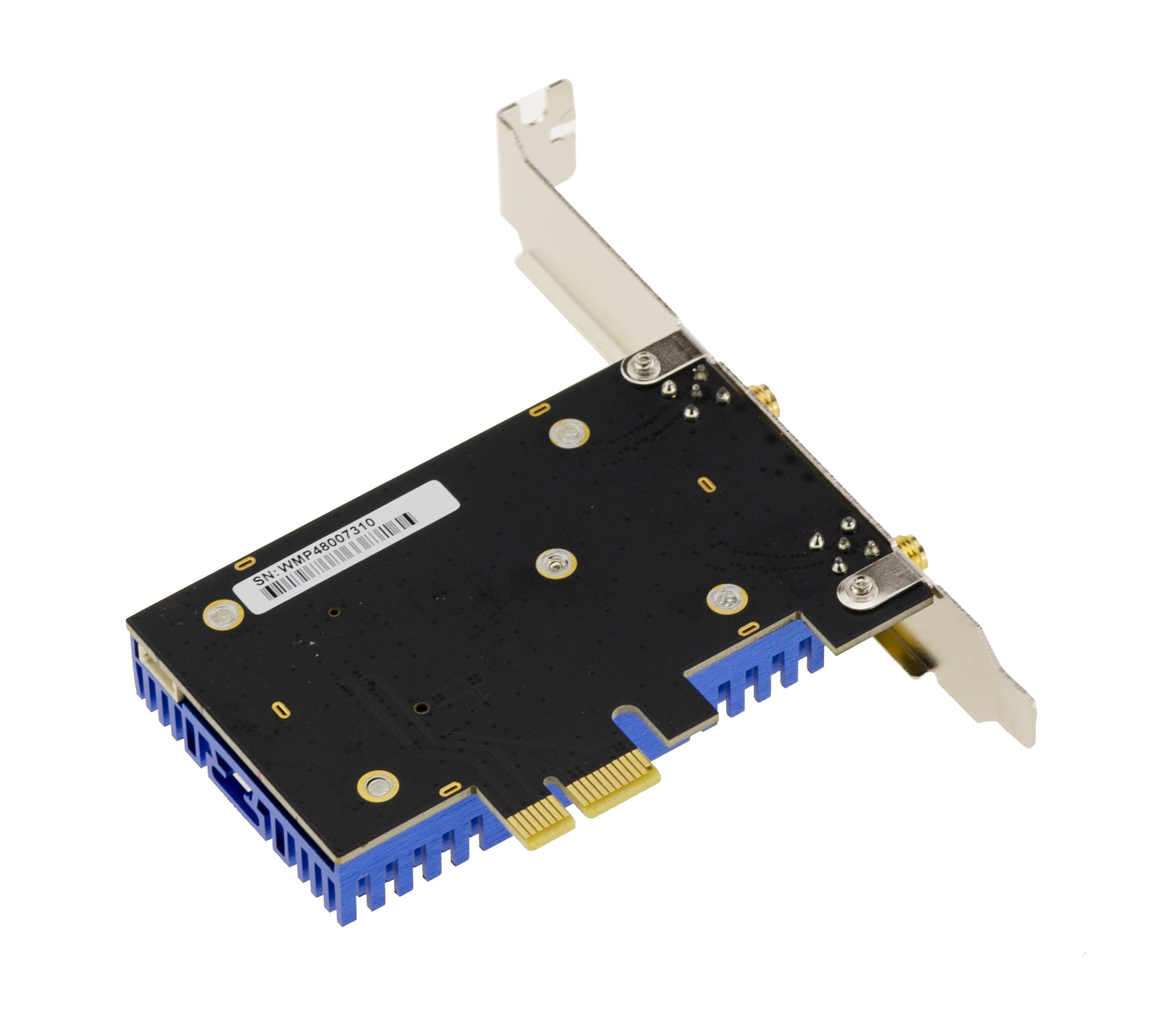 KALEA-INFORMATIQUE Scheda controller PCIe Gen 4.0 per rete wireless WiFi 7 TRI Banda larghezza di banda 8,7 Gb/s e Bluetooth 5.4 con chipset Intel BE200. Scheda di grado industriale