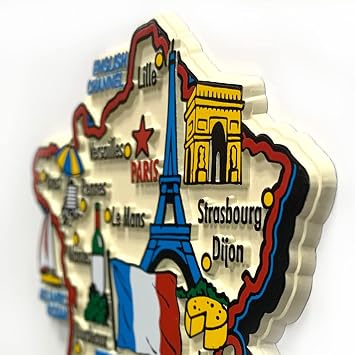 Thailand Jumbo Country Map Magnet by Classic Magnets, 3D Rubber Vintage-Style Collectible Souvenirs and Gifts Made in the USA