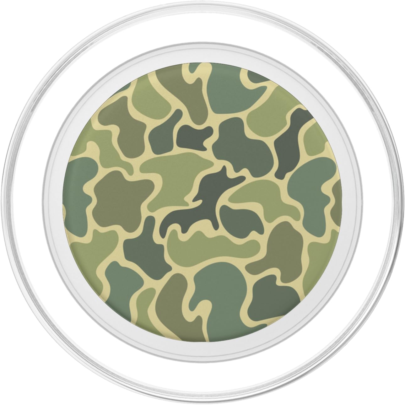 FrogSkin Duck Camo Vintage Camouflage PopSockets MagSafe PopGrip for iPhone