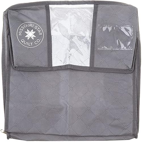 Miniatura 4 de Missouri Star - Bolsa de almacenamiento para mantas de tamaño Queen  Bolsas de almacenamiento plegables con ventana transparente con cremallera