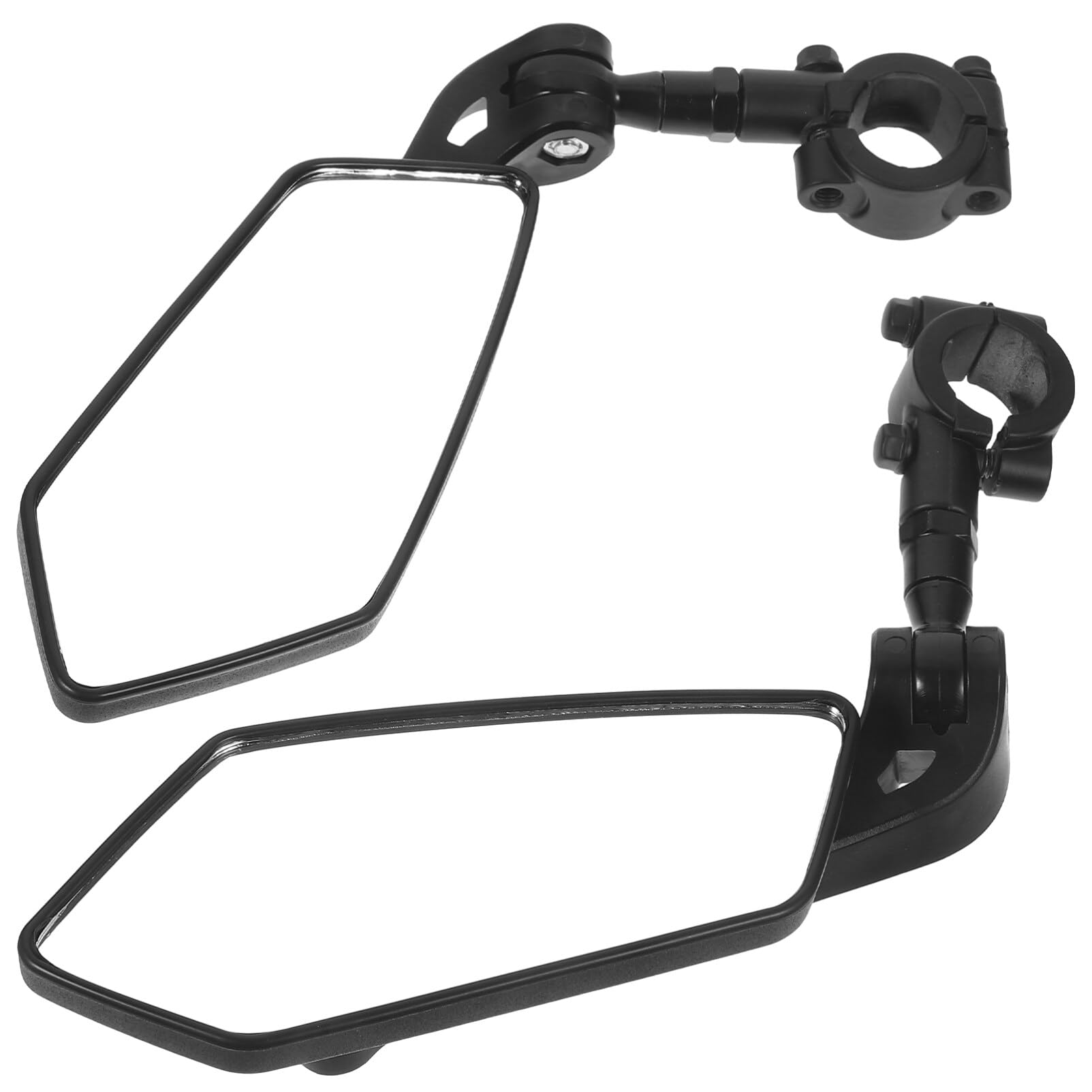 Sosoport 2pezzi Specchietti Retrovisori Per Bici Regolabili Da Manubrio Accessori Per Biciclette e Elettriche Resistente e Facile Da Installare Design Pratico e Versatile