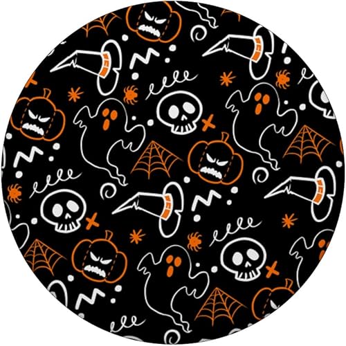 Miniatura 3 de Ghost Skeleton - Sombrero de bruja de calabaza con diseño de Halloween