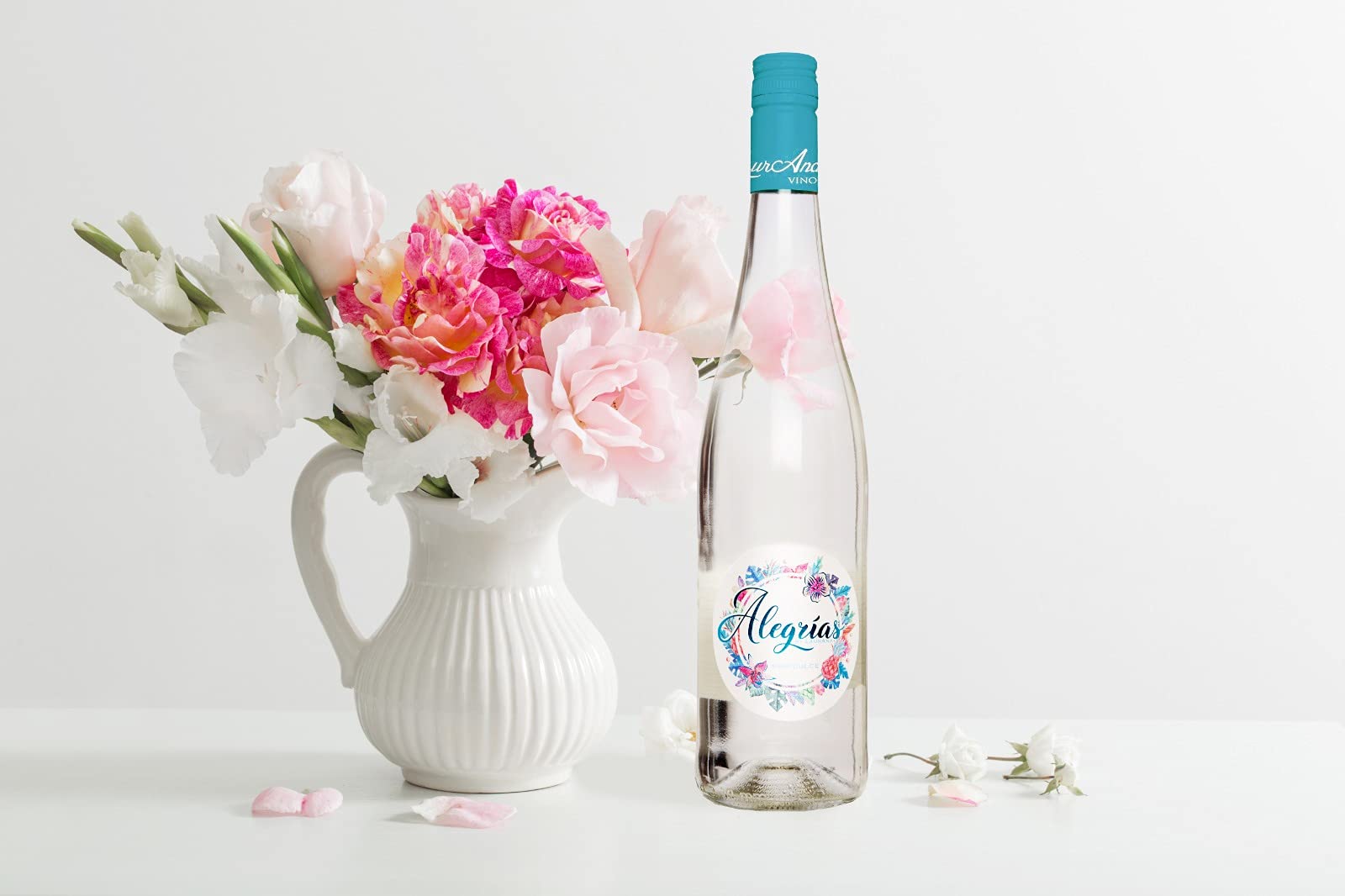 Alegrías by LaurAna - Vino Frizzante - Vino de la Tierra de Castilla- 6 botellas x 750 ml