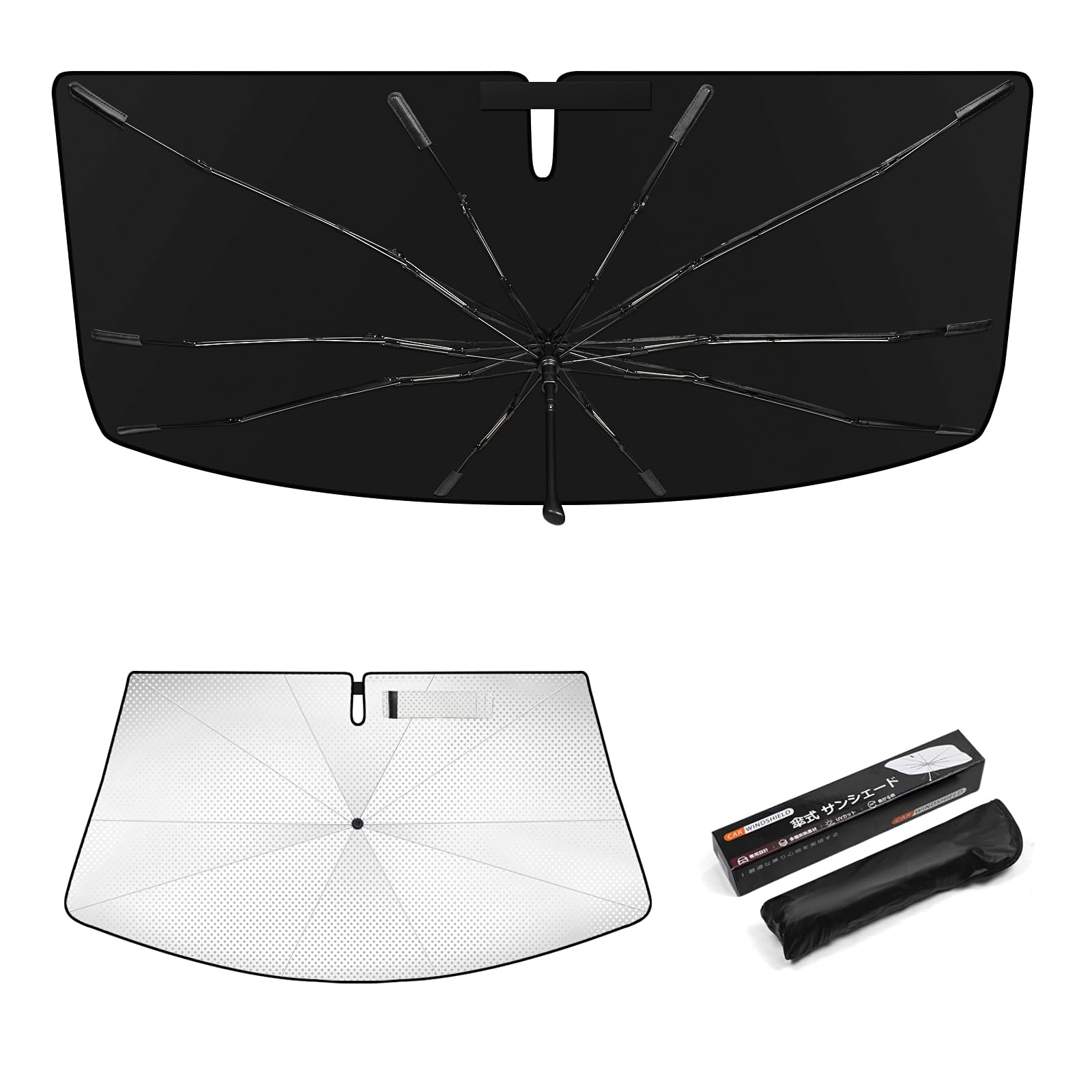 Amazon.co.jp: 2026改良型 新型 三菱 デリカミニ 傘型 フロントガラス
