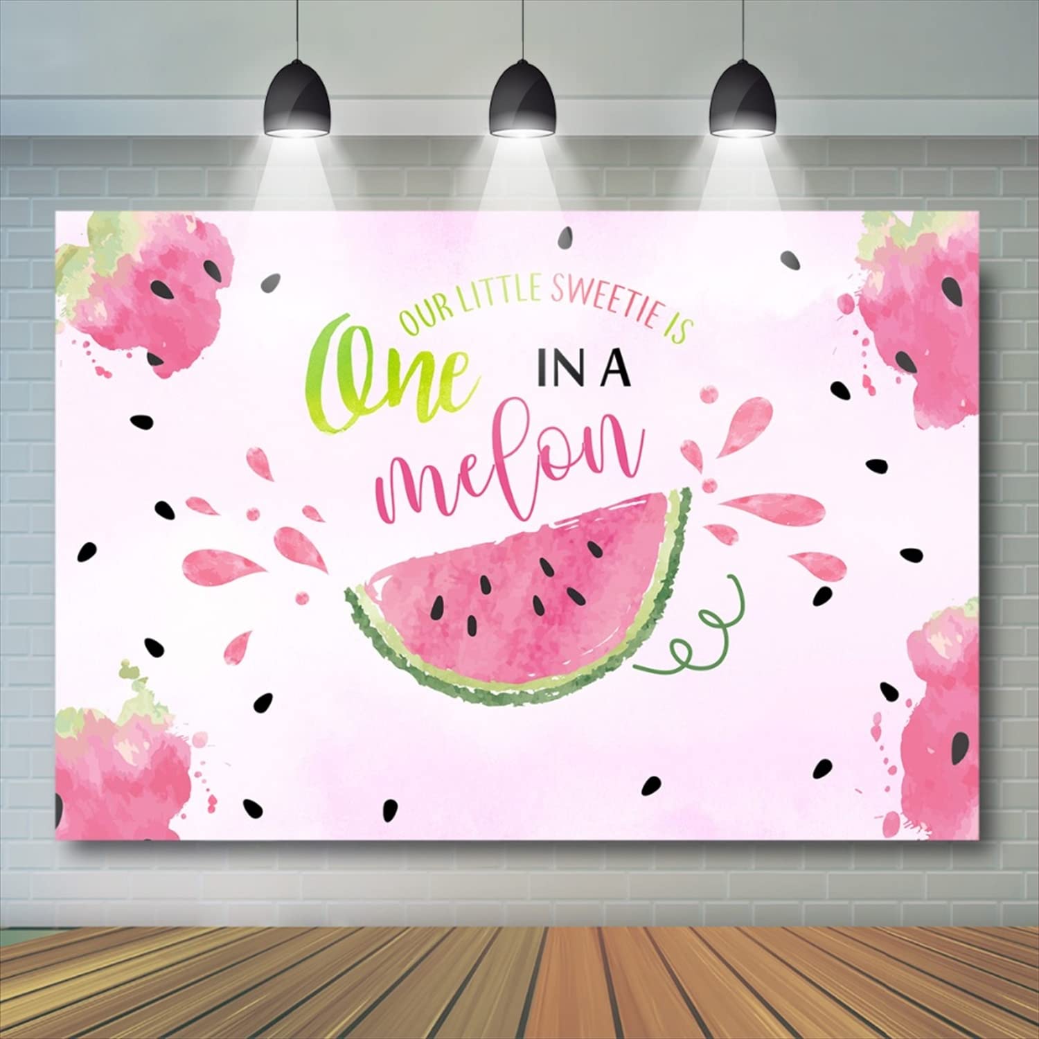 Amazon.co.jp: バック紙 背景紙 スイカ 夏 ウォーターメロン ピンク