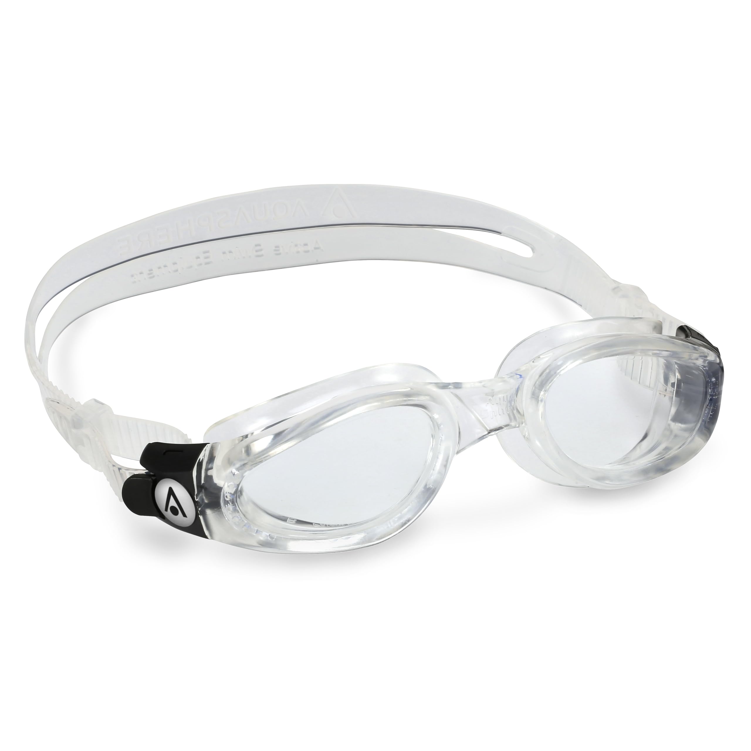 Aqua Sphere Kaiman Regular Fit okulary do pływania, przezroczysta soczewka/przezroczysta oprawka