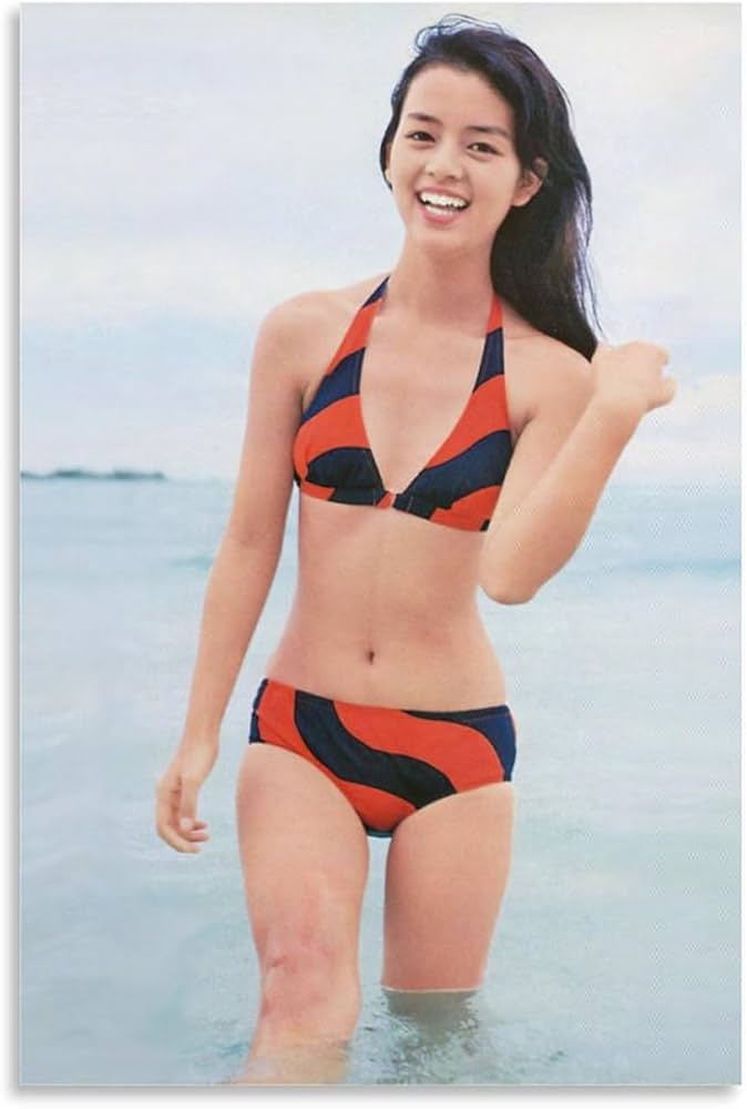 Amazon.co.jp: 岡田奈々 女優 歌手若い頃 レトロ ポスター キャンバス