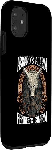 Vista 12 de iPhone SE (2020) / 7 / 8 Fenrir Wolf Viking Scandinavian Pride Norsemen Odins Wolf Case